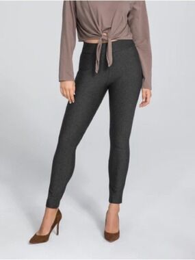 Honeylove Navy Okendo Slim Ponte Pull-On Pants Size Large